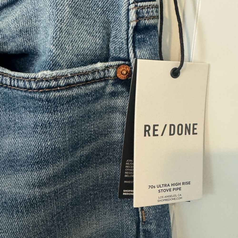 RE/DONE 70s Ultra high-rise wide-leg jeans - Picture 11 of 15